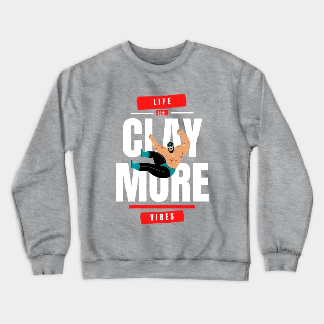 Claymore kick,wwe Crewneck Sweatshirt by district28